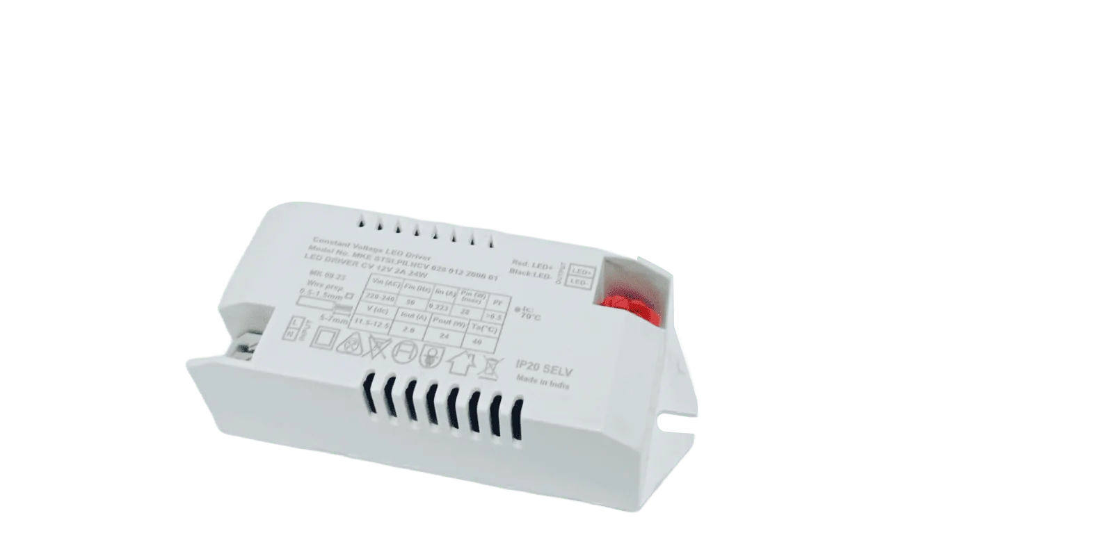 MK Electronics | Constant voltage LED Driver I/P - 42W O/P - 12V / 3000mA